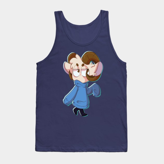 Jschlatt Tank Top by SpookytheKitty2001